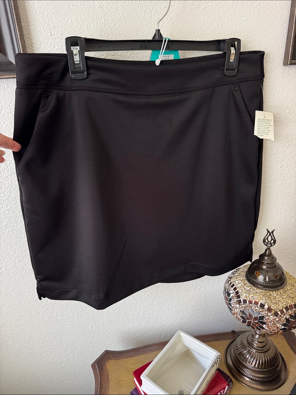 Greg Norman Collection Black Women's Skort